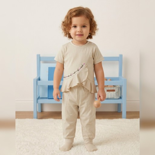 طقم بنات صيفي Kids Summer Set