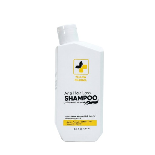 يلو فارما-شامبو مضاد لتساقط الشعر ANTl-HAIR LOSS SHAMPOO-YELLOW PHARMA