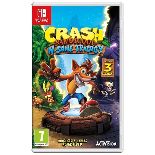 نينتيندو NINTENDO Crash Bandicoot N Sane Trilogy Nintendo Switch