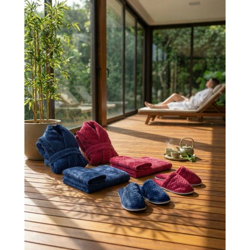 سيت برانص Bathrobe Set