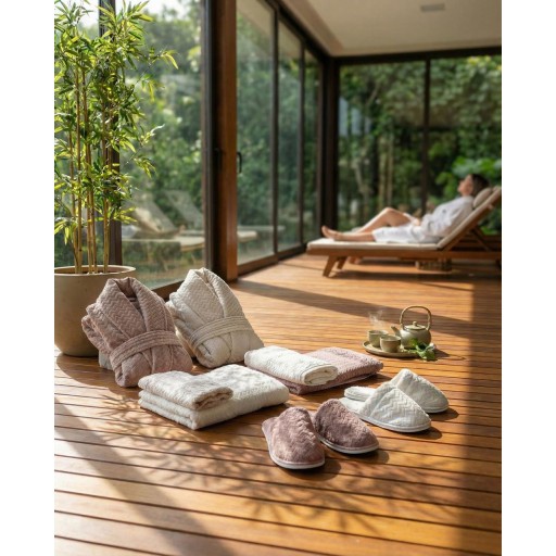 سيت برانص Bathrobe Set