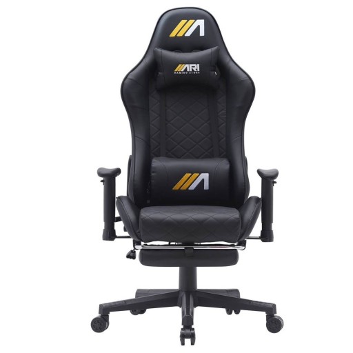كرسي ألعاب ايه جي زيرو ون - اسود + شريط إضاءة LED من AG RYUK بطول 5 أمتار (هدية) Gaming Chair AG01 - Black + AG RYUK LED Strip Light 5M (Gift)