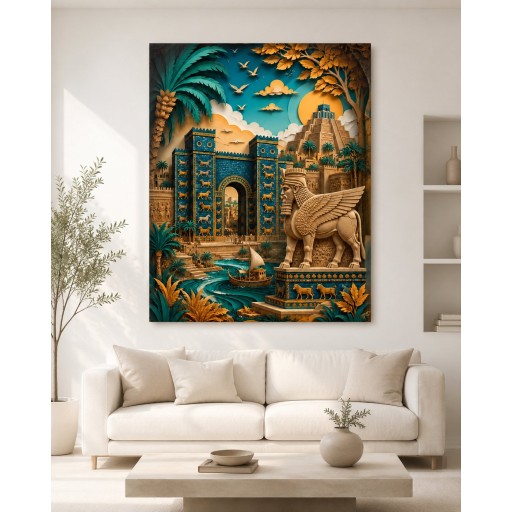 لوحة بوابة الخلود canvas