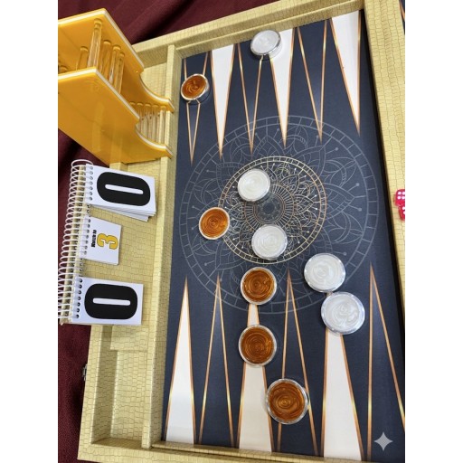 طاولة زهر عمل يدوى Backgammon