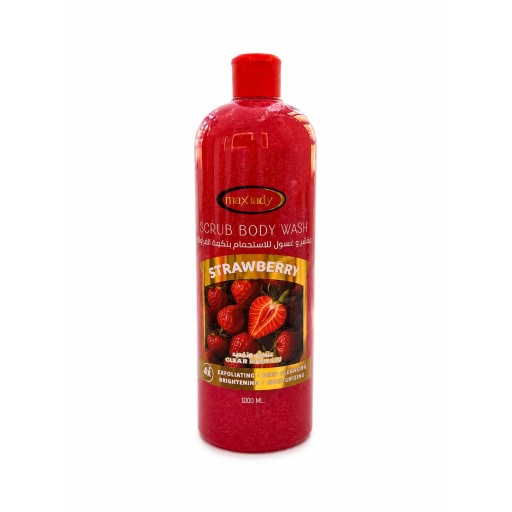 مقشر وغسول الجسم بنكهة الفرولة SCRUE BODY WASH STRAWERRY
