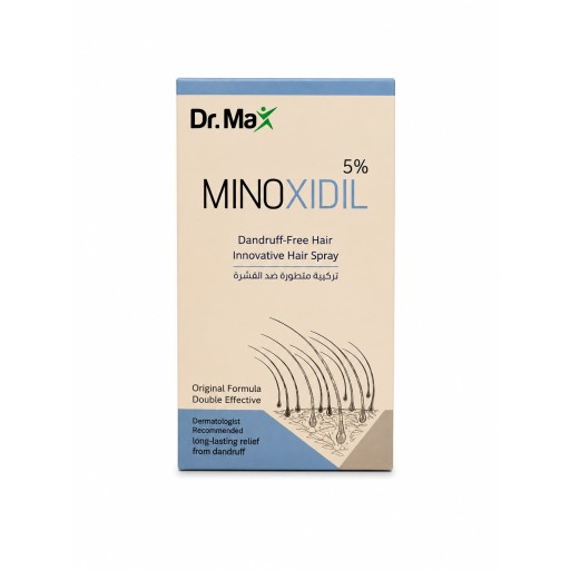 مينو كسيديل بلس بخاخ للشعر 5% Dr.Max Minoxidil 5% Hair Spray،