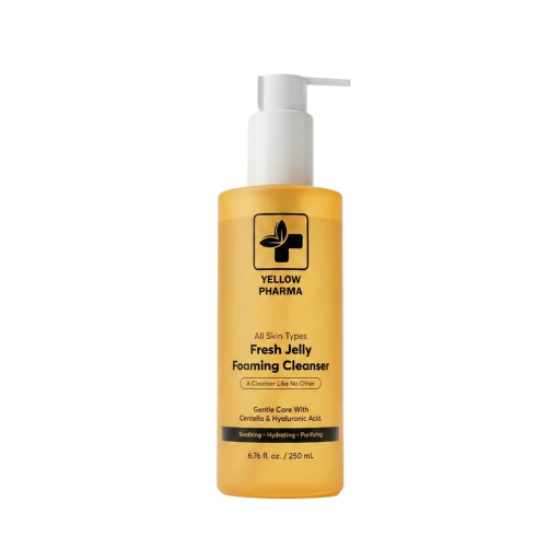 يلو فارما-منظف ​​رغوي منعش على شكل جيلي FRESH JELLY FOAMING CLEANSER-YELLOW PHARMA