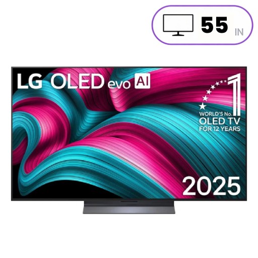 تلفزيون - 55 بوصة - 4K ألترا إتش دي - 120 هرتز - تلفزيون ذكي webOS - OLED - أسود Television - 55 Inch - 4K Ultra HD - 120 Hz - Smart webOS TV - OLED - Black
