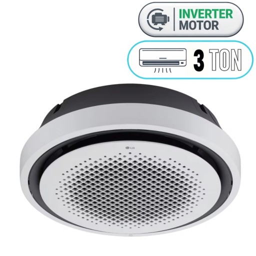 مكيف كاسيت 3 طن - إنفرتر - بارد وساخن Cassette Air Conditioner 3 Ton - Inverter - Heat and Cool