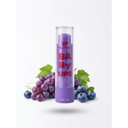 مرطب ومعالج للشفاه برائحة العنب 24 ساعه Royal Elixir Lip Balm