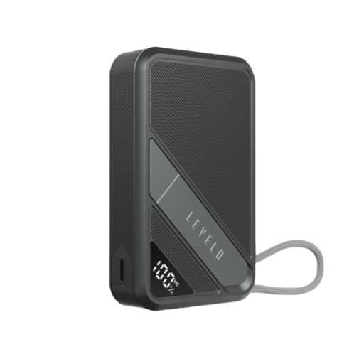 بور بنك ماك سيف من ليفيلو Levelo AirLink 10000mAh MagSafe Power Bank