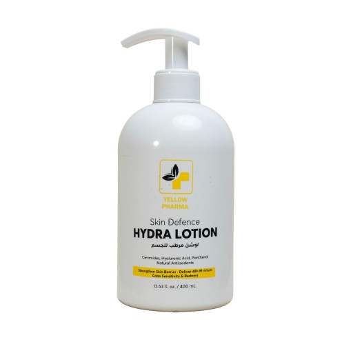 يلو فارما-لوشن لحماية البشرة وترطيبها SKIN DEFENSE & HYDRA LOTION-YELLOW PHARMA