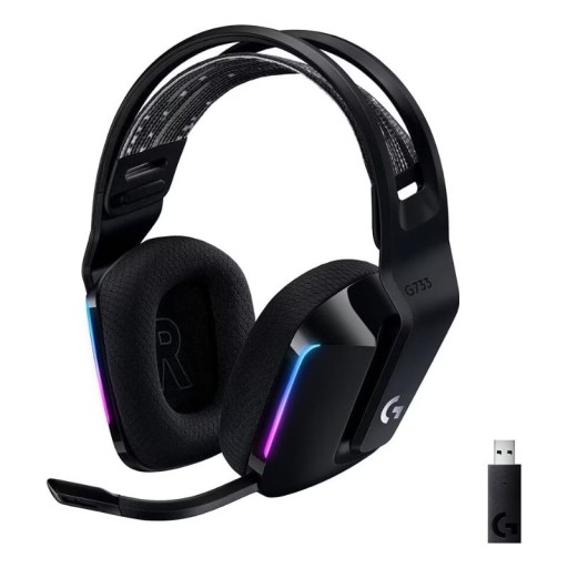 لوجيتك Logitech G733 Lightspeed Wireless Rgb Gaming Headset