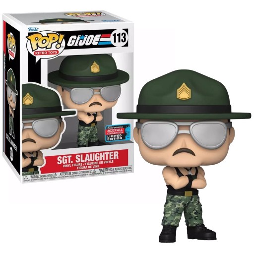مجسم فونكو بوب POP 113 GI GOE SGT. SLAUGHTER EXC