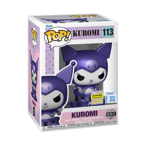 مجسم فونكو بوب POP 113 HK KUROMI METALLIC EXC