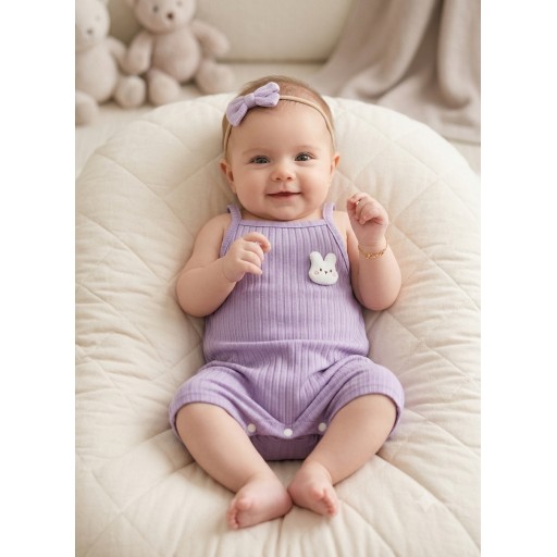 Girls' Dress Soft and Elegant with Delicate Details فستان بناتي ناعم وأنيق بتفاصيل دقيقة