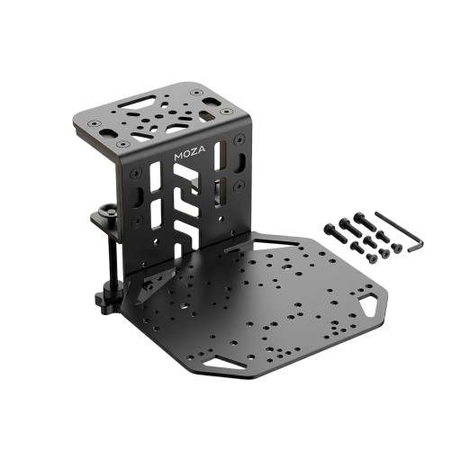 MOZA Racing Universal Mounting Plate & AB9 Desk Clamp Bundle