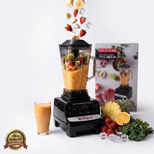 خلاط Bihart المتكامل بقوة 4500 واط وسعة 2.5 لتر Bihart Blender 4500W.
