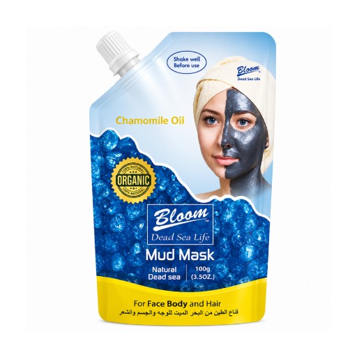قناع طين البحر الميت من بلوم بزيت البابونج Bloom Dead Sea Mud Mask Chamomile Oil