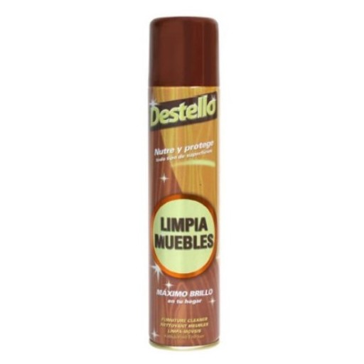 بخاخ ملمع اخشاب 405cc دستيلو FURNITURE POLISH SPRAY 405cc DESTELLO