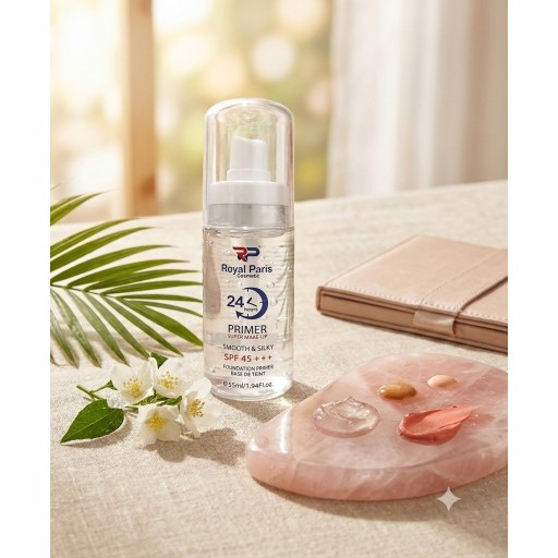 برايمر مرطب وحماية SPF 45 | ثبات 24 ساعة | يساعد على تقليل مظهر الخطوط الدقيقة والتجاعيد Prime Shield