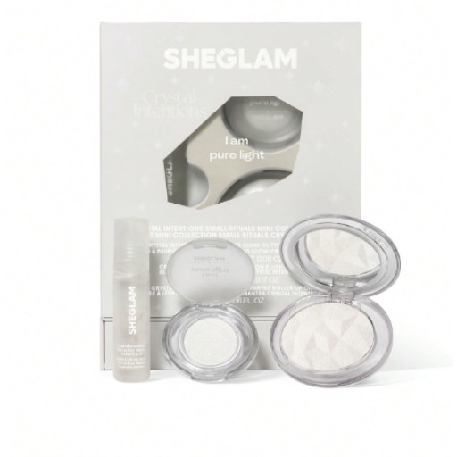 طقم كريستال إنتنشنز سمول ريتشوالز ميني كلير كوارتز- 3 قطع Crystal Intentions Small Rituals Mini Collection Set-3pcs
