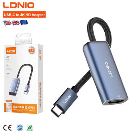 إل دي إن آي أو Ldnio hd-10c usb-c To 4k Hd Adapter