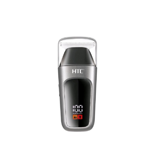 ماكينة حلاقة 119-HTC AT اللاسلكية المدمجة مع شاشةLED رقمية : HTC AT-119 RechargeableCompact Hair Clipper with LED Power Display