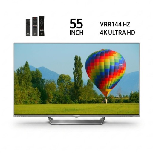 شاشة سمارت 55 انش 144 هرتز بتقنية كيو ليد الذكية TV-55/ 144 HZ/ 4K /QLED