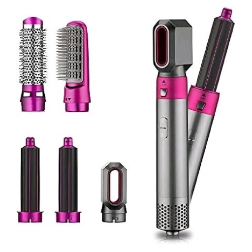 مصفف ومجعد الشعر الحراري ENZO Professional 9822-EN المتكامل 5 في 1 5-in-1 thermal hair styler