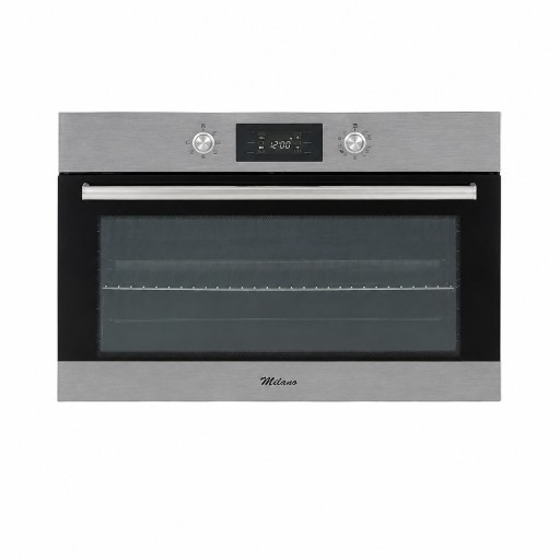 فرن غاز بلت إن ميلانو 90 سم ستانلس ستيل – TO-90-S Milano 90cm Built-in Gas Oven Stainless Steel – TO-90-S
