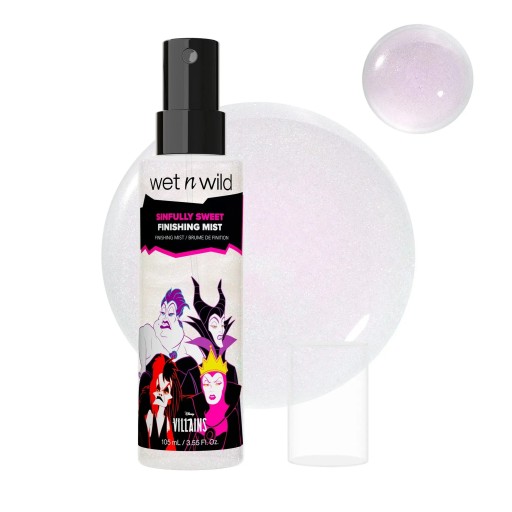 بخاخ تثبيت وإنهاء المكياج سينفولي سويت ديزني فيلنز Sinfully Sweet Finishing Mist Disney Villains