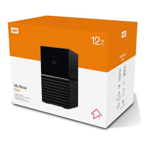هارد ديسك خارجي مكتبي ويسترن ديجيتال ماي بوك سعة 12 تيرابايت WD My Book 12TB Desktop External Hard Drive