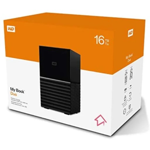 هارد ديسك خارجي مكتبي ويسترن ديجيتال ماي بوك سعة 16 تيرابايت WD My Book 16TB Desktop External Hard Drive