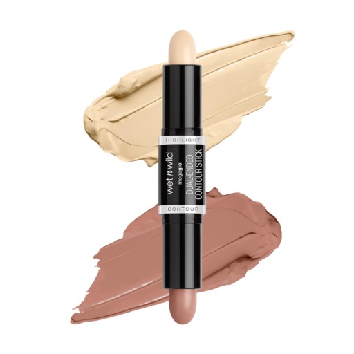 ميغا جلو قلم ستك كريمي كونتور وهايلايتر مزدوج 2×1 MegaGlo Dual-Ended Contour Stick Cream Bronzer + Highlighter 2-in-1