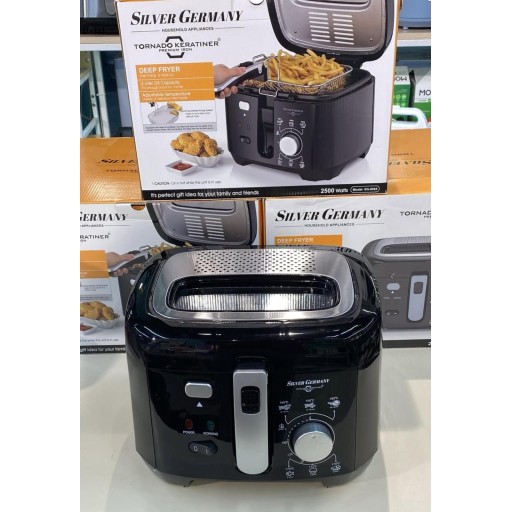 قلاية زيتية سيلفر جرمني 3 لتر SG-0066 Silver Germany 3L oil fryer
