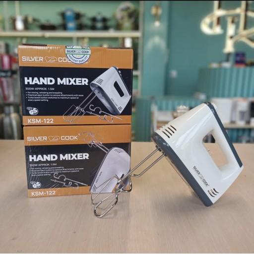 خفاقة يدوية سلفر كوك KSM122 Hand Mixer Silver cook
