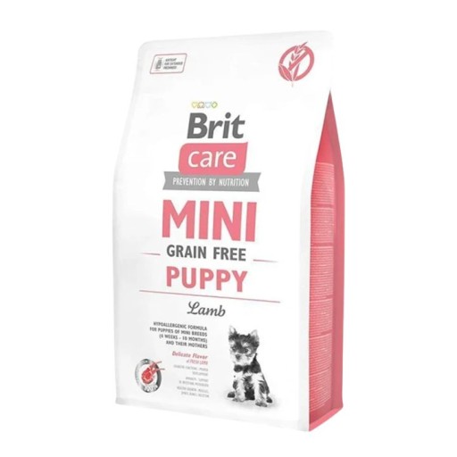 طعام جاف للجراء، خالي من الحبوب، مضاد للحساسية بلحم الضأن Grain-Free Puppy Salmon & Potato or Lamb & Rice Mini Breed