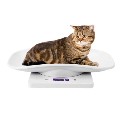 ميزان رقمي متعدد الوظائف للحيوانات الأليفة الصغيرة مع شاشة إل سي دي Digital Mini Pet Scale with LCD Backlight