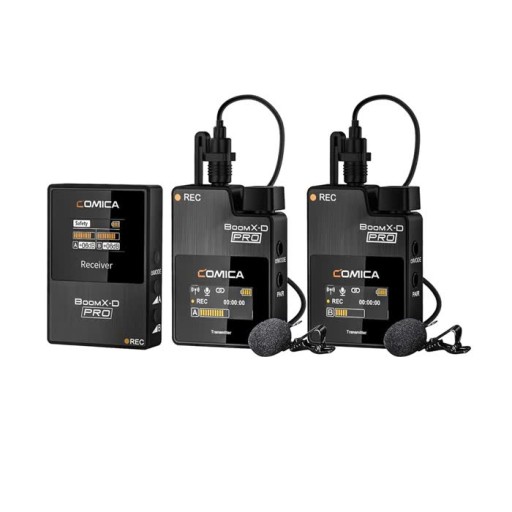 comica Comica Boom x-d Pro D2 Wireless Lavalier Microphone
