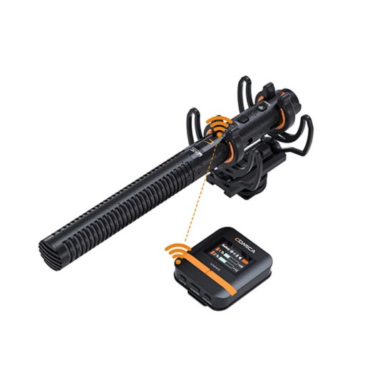 comica Comica VM40 Super Cardioid dual-channel Wireless Shotgun Microphone