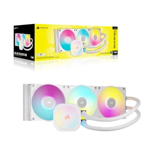 كورسير Corsair Icue Link Titan 360 Rx Rgb Aio Liquid Cpu Cooler