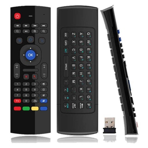 ريموت تحكم لاسلكي Air Fly Mouse مع لوحة مفاتيح Air Fly Mouse Wireless Remote Control Keyboard