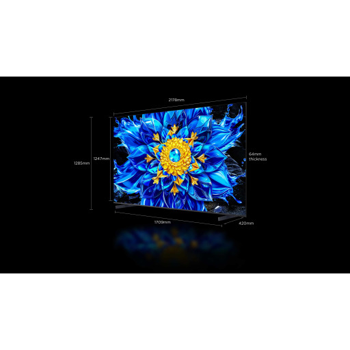 تلفزيون TCL P8L - QD‑Mini LED ذكي 65 بوصة - 4K - 144Hz - Google TV TCL P8L Premium QD‑Mini LED TV - 65 inch - 4K - 144Hz - Google TV