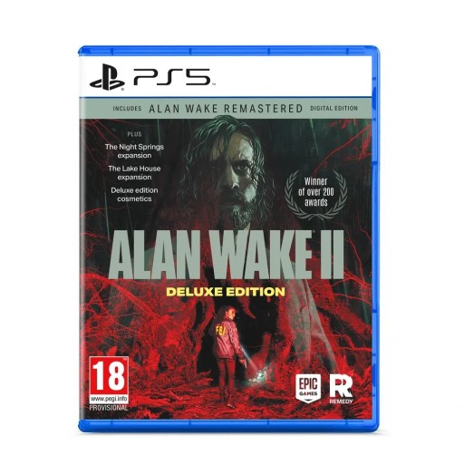لعبة فيديو - بلايستيشن ٥ | ألان ويك ٢ الإصدار الديلوكس Video Game - PS5 | Alan Wake 2 Deluxe Edition