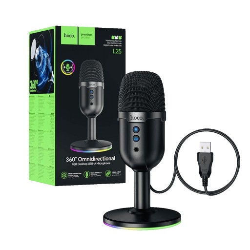 hoco Hoco L25 Rgb Usb Microphone