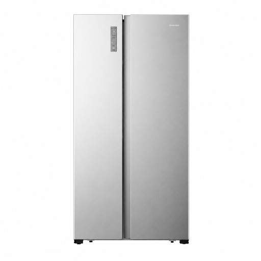 ثلاجة هايسنس سايد باي سايد 25 قدم إنفرتر – فضي Hisense 25 Cu.Ft Side by Side Inverter Refrigerator – Silver