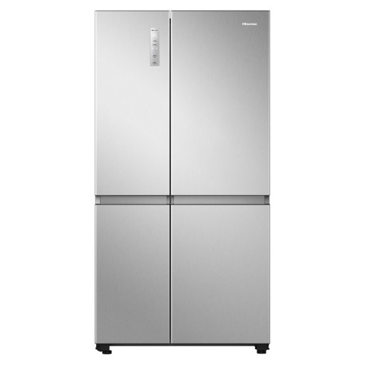 ثلاجة هايسنس سايد باي سايد 869 لتر إنفرتر مع Wi-Fi – فضي Hisense 869L Side by Side Inverter Refrigerator with Wi-Fi – Silver
