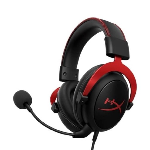 سماعة رأس للألعاب هايبر إكس  – سلكي أسود HyperX Cloud II Gaming Headset - Wired - Black