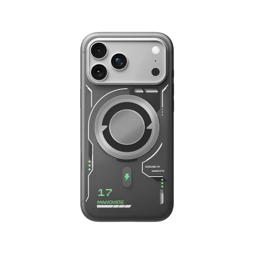كفر  ايفون 17 برو ماكس MANOVATE TrueMist Case For iPhone 17 Pro Max